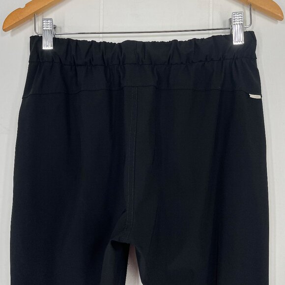 Vuori Miles Ankle Pant Mid Rise Stretch Knit Active Athleisure Size Small Black - Picture 9 of 16